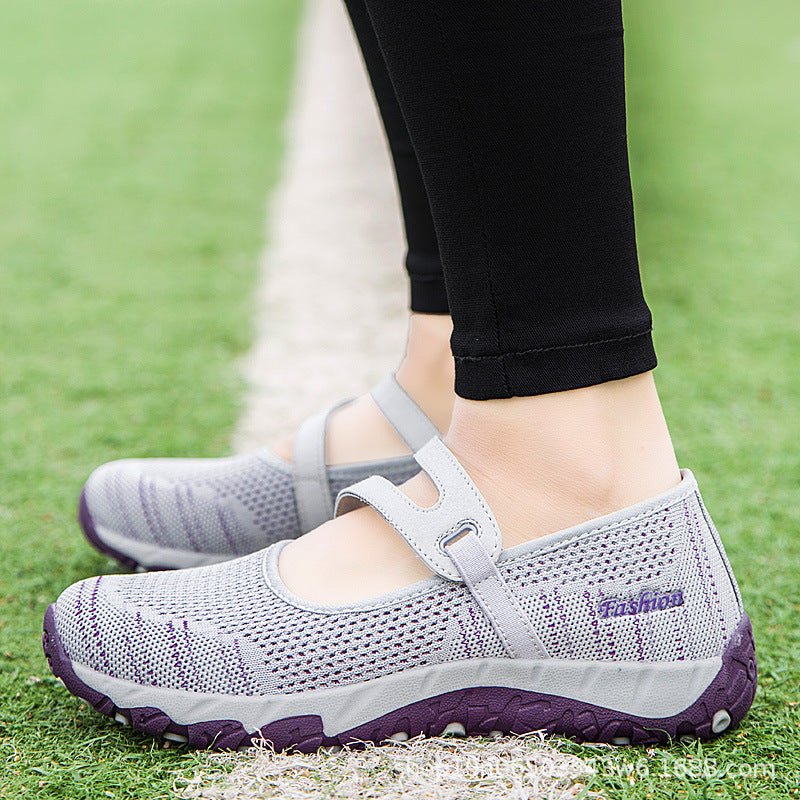 Plus Size Outdoor Travel Summer Cloth Shoes For The Elderly