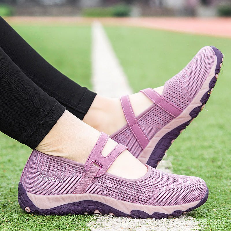 Plus Size Outdoor Travel Summer Cloth Shoes For The Elderly