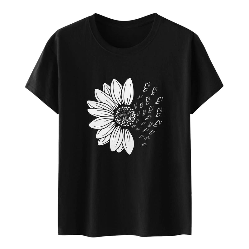 Day Prime Deals Today 2024 Summer Women Tops 2024 Trendy Womens Summer Tops 2024 Plus Size Women'S Cotton T Shirts Women'S Spring Clothing Women'S Short Sleeve Blouses White Top Women
