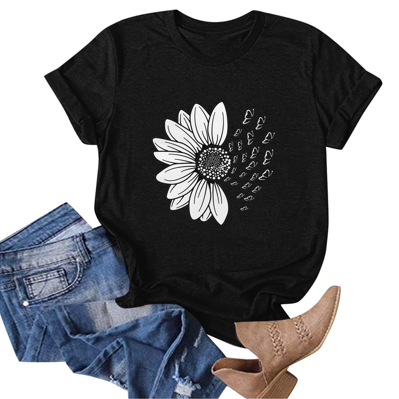 Day Prime Deals Today 2024 Summer Women Tops 2024 Trendy Womens Summer Tops 2024 Plus Size Women'S Cotton T Shirts Women'S Spring Clothing Women'S Short Sleeve Blouses White Top Women