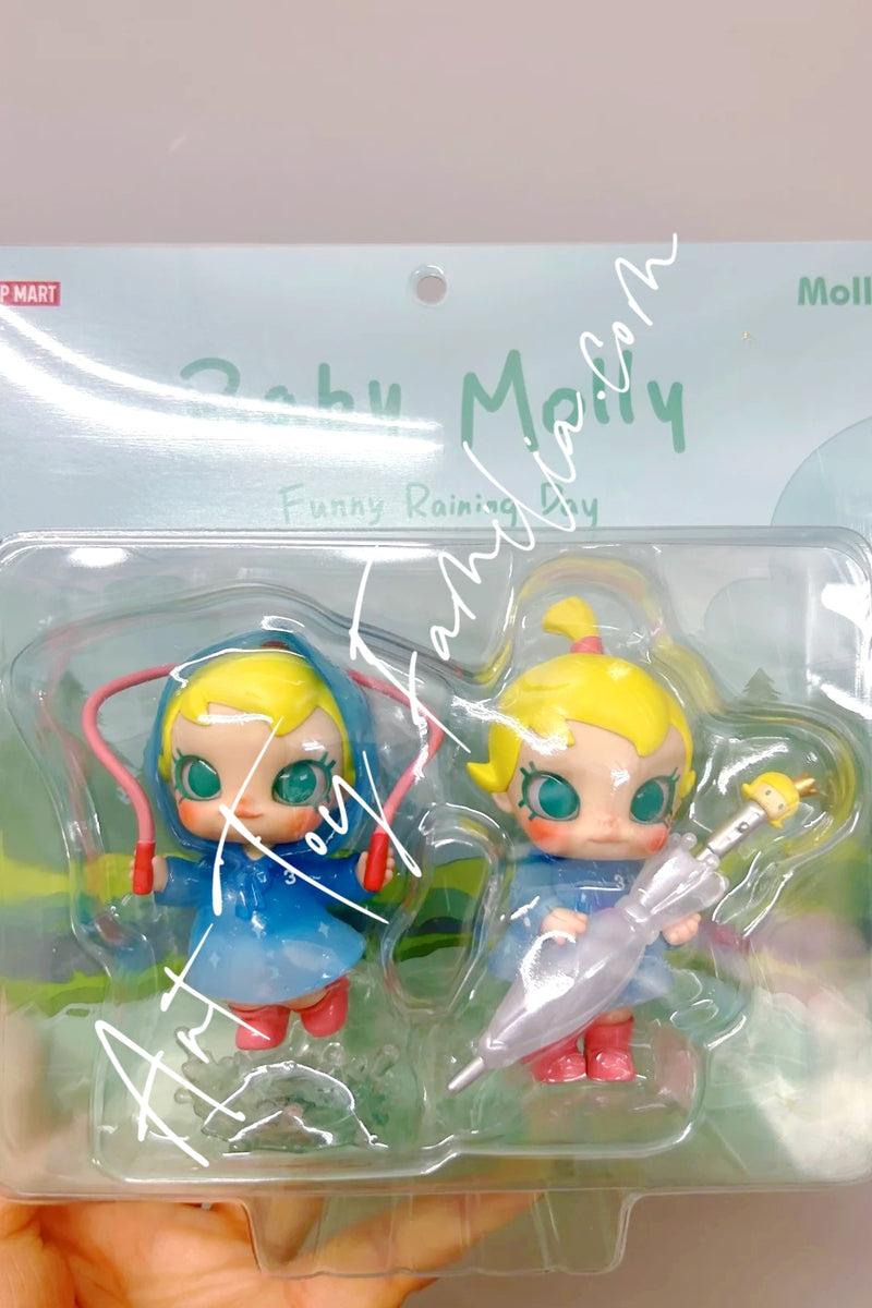 Baby Molly Funny Raining Day Figurine - 快乐的下雨天吊卡