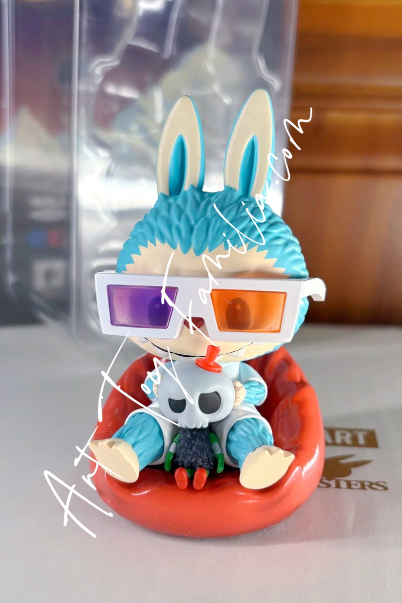 The Monsters Labubu TV Figurine - 电视机手办