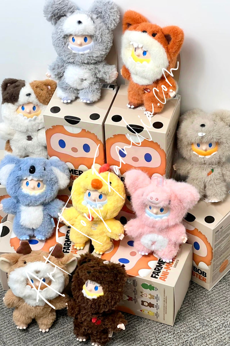 Farmer Bob Ani-Monster Series VinylPlush Pendant - 初代怪奇守护者系列搪胶毛绒挂件