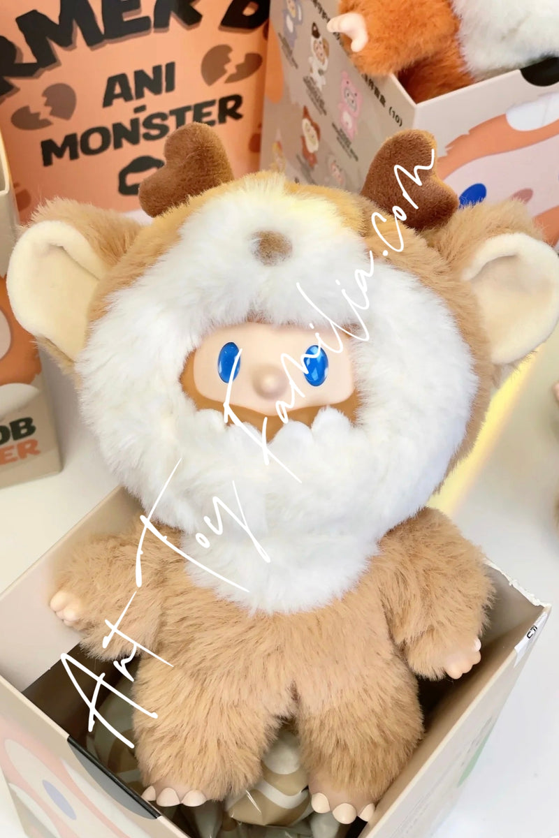Farmer Bob Ani-Monster Series VinylPlush Pendant - 初代怪奇守护者系列搪胶毛绒挂件
