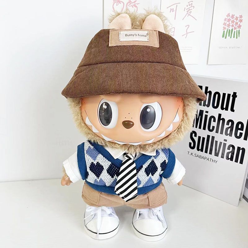 38cm Doll Cloth School Charm Sweater Set - 041