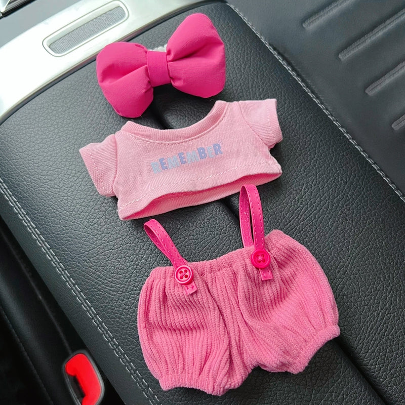 Doll Cloth Lovely Rosie Overalls Set - 045