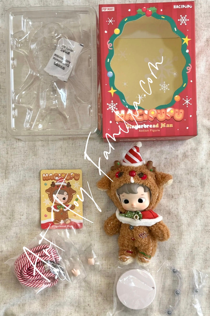 Hacipupu Gingerbread Man Action Figure - 小鹿姜饼人可动人偶