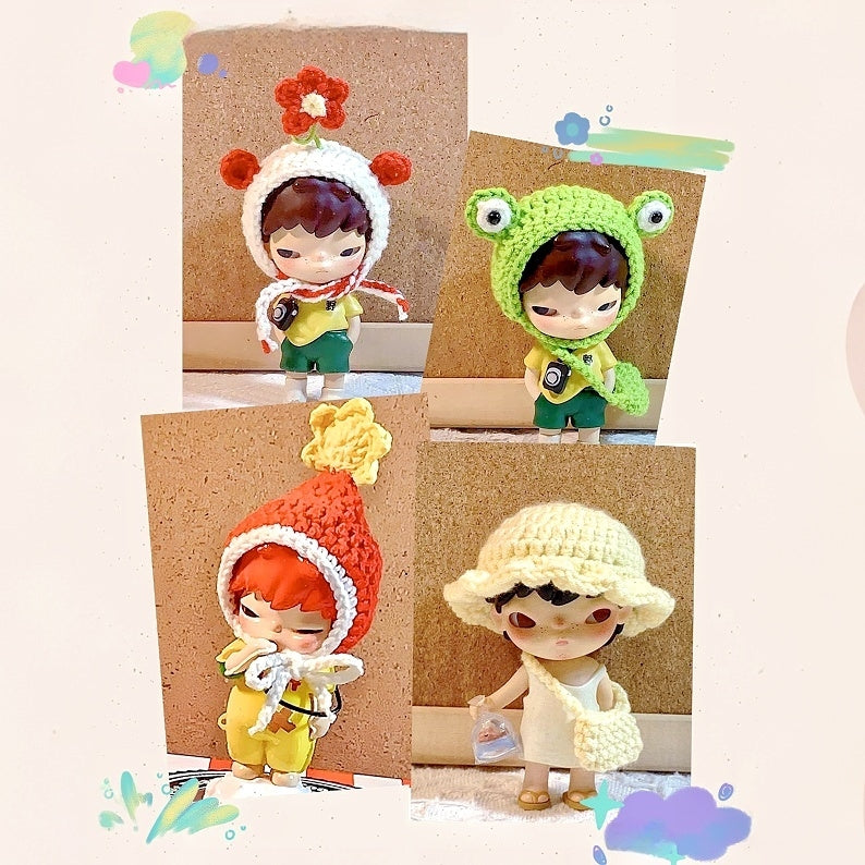 Doll Cloth Loomlet Toppers For Labubu - 083