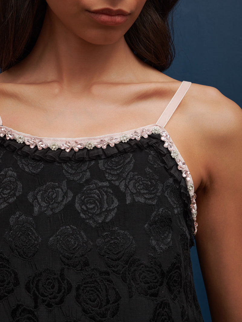 DREAM Tiara Embellished Cami Top