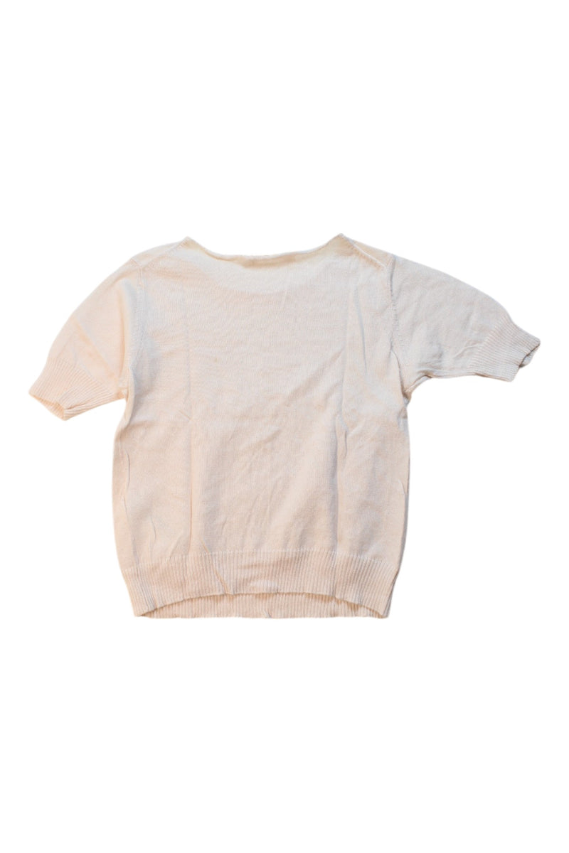 Bonpoint Embellished Short Sleeve Top 6T