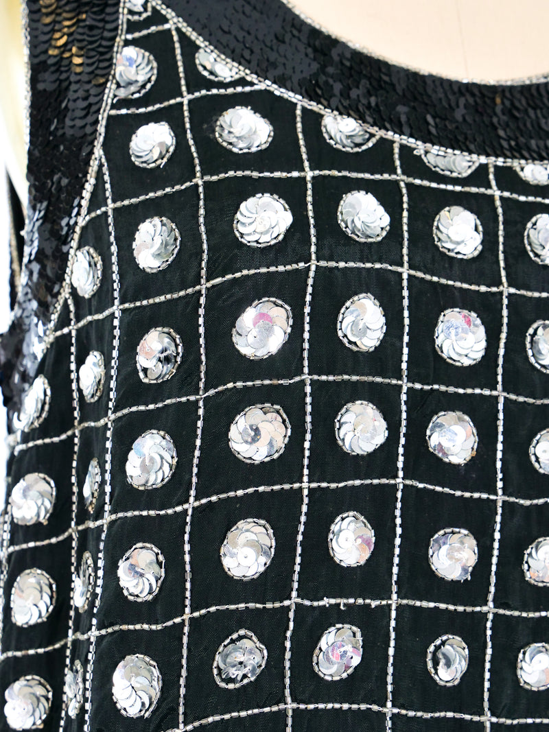 Bead and Sequin Embellished Tank