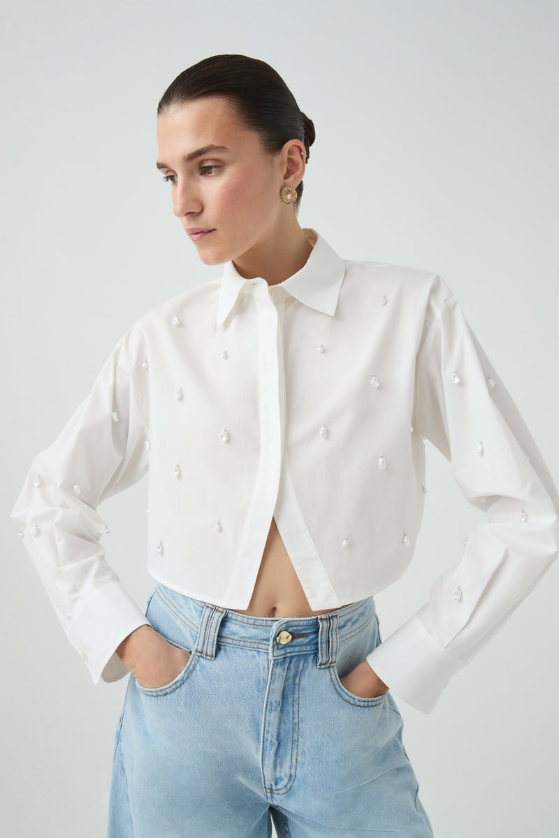Havana Embellished Shirt