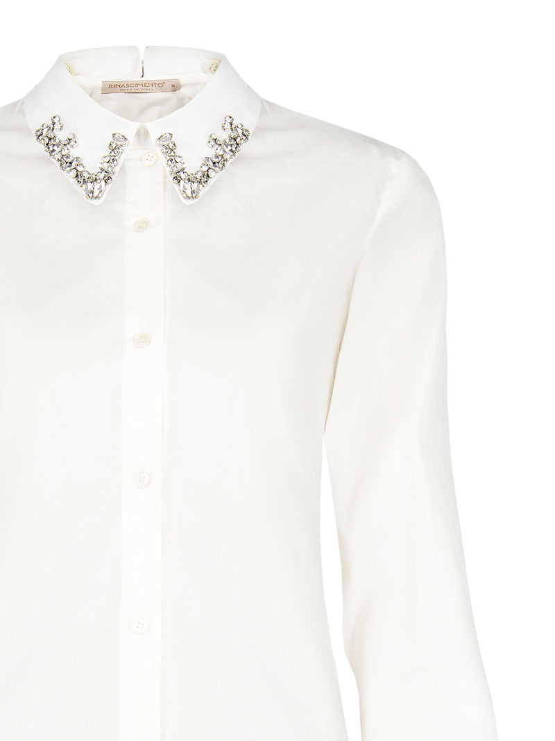 Embellished Collar Blouse