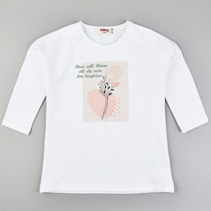 Melange Flower Shirt