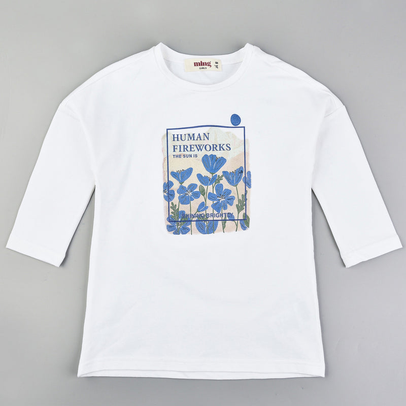 Melange Flower Shirt