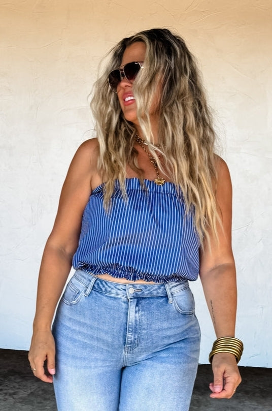 Dockside Breezy Bandeau Top