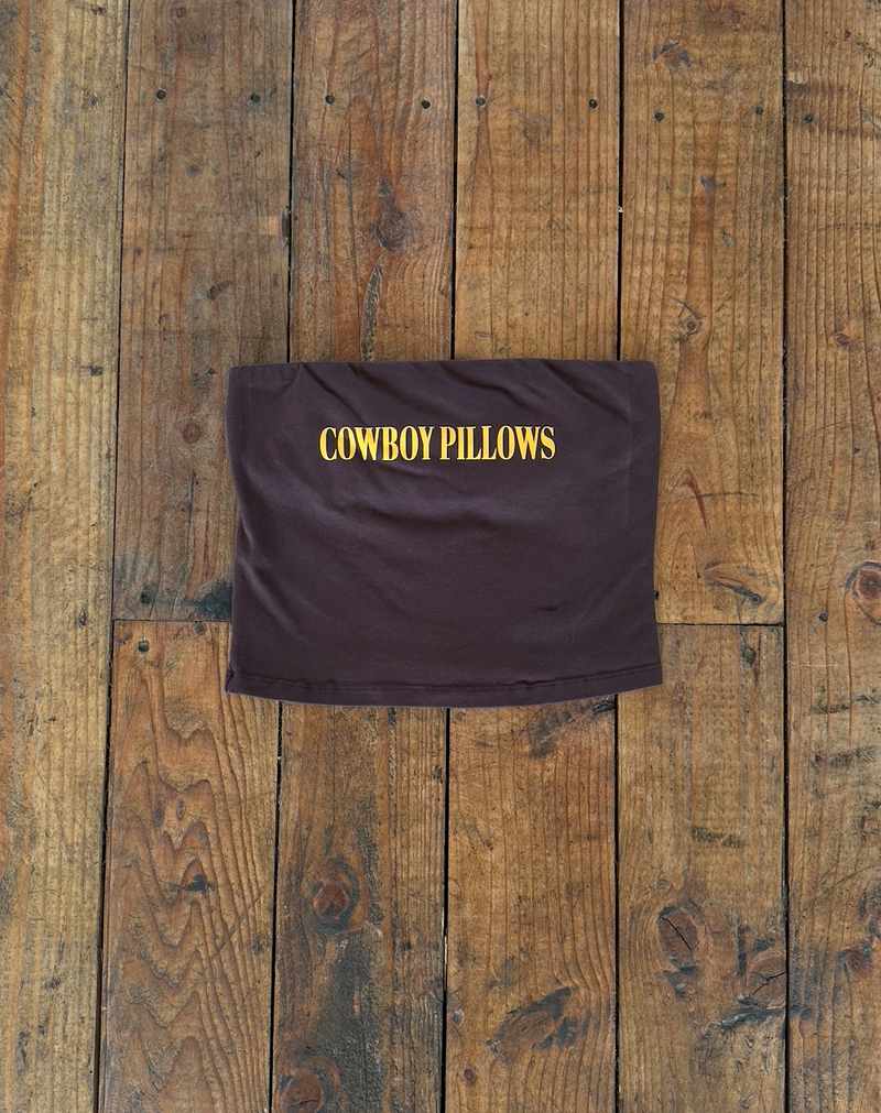 Padres Cowboy Pillows Bandeau top