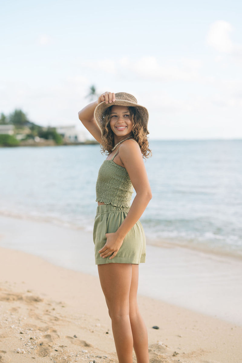 Rumi Bandeau in Moss