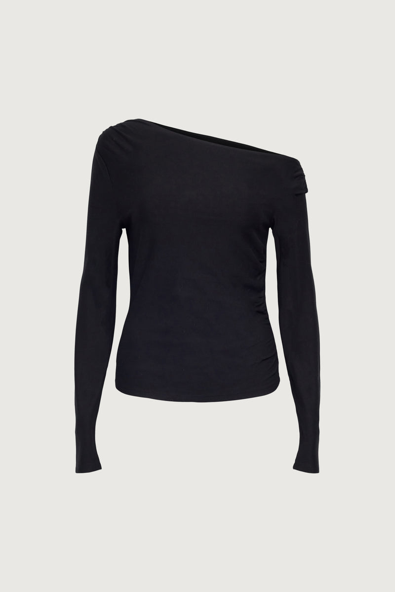 LONG SLEEVE OFF THE SHOULDER TOP