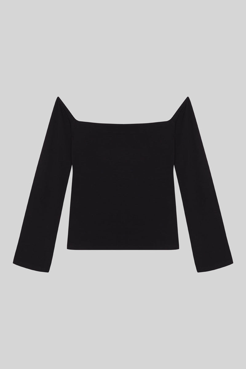 OFF-SHOULDER TOP