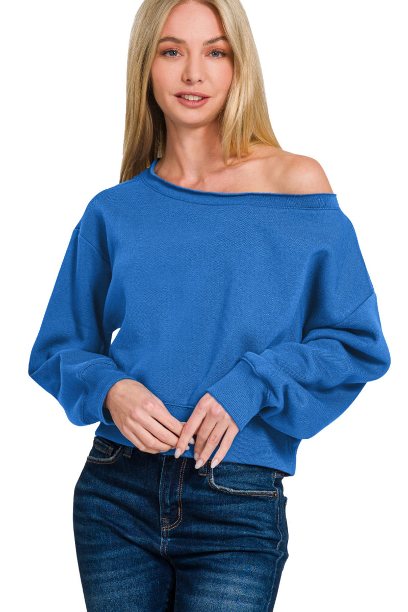 Off the Shoulder Pullover