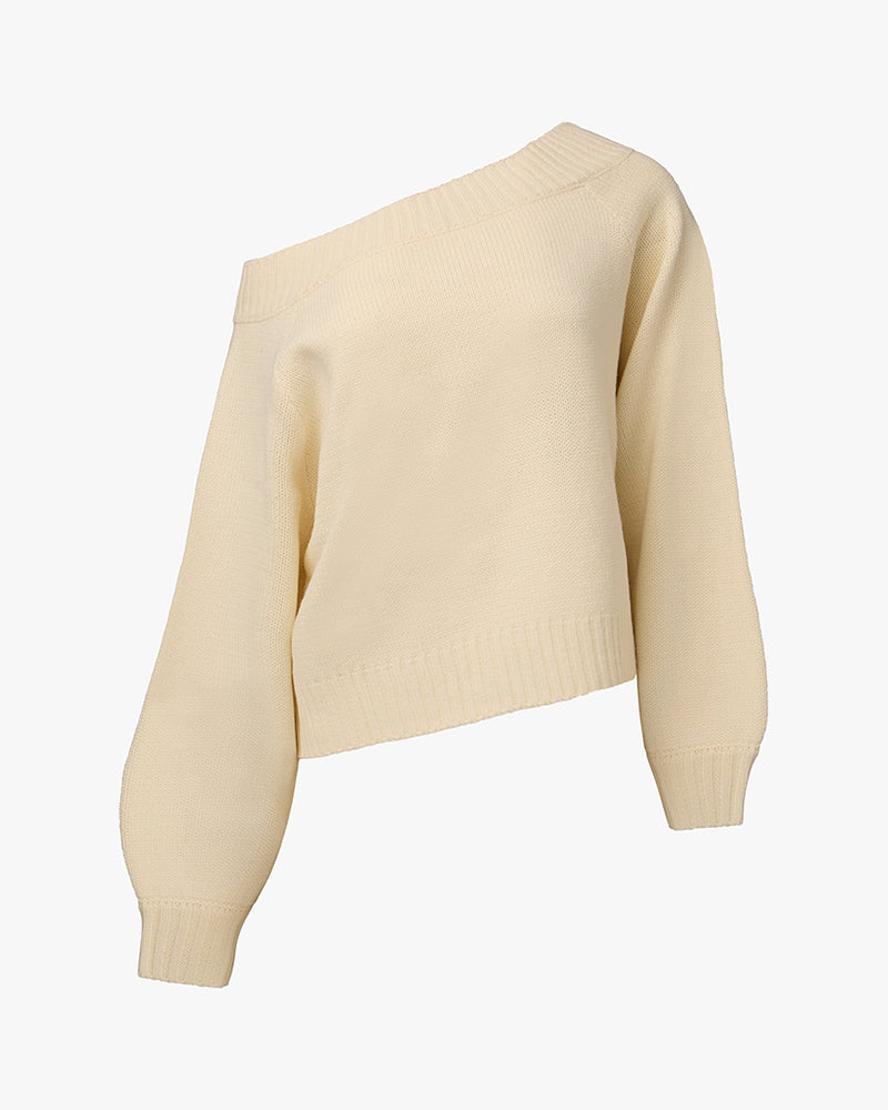 Off Shoulder Sweater