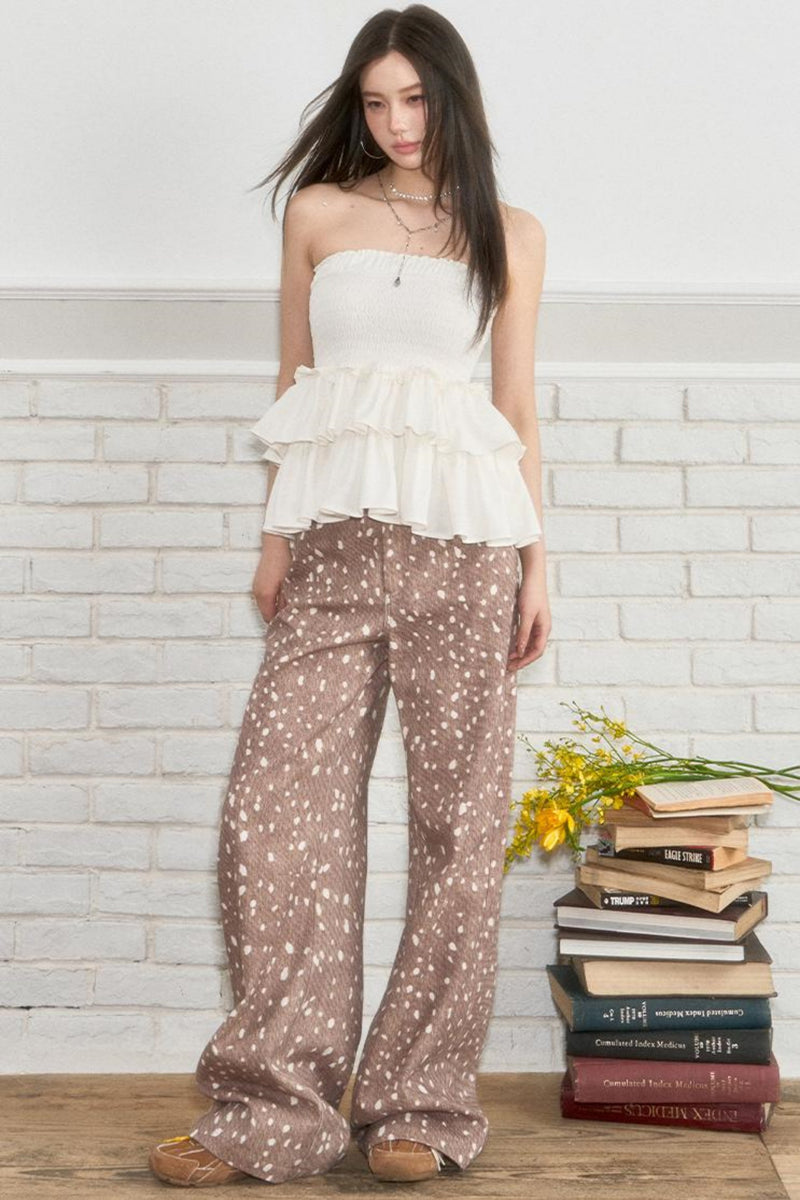 Ruched Off-Shoulder Top