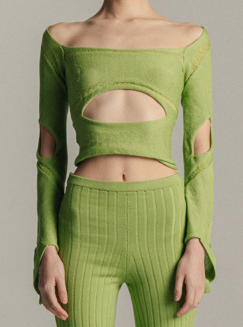Fitted Cut-out Top