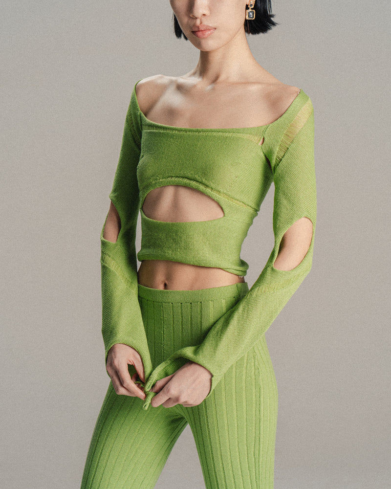 Fitted Cut-out Top