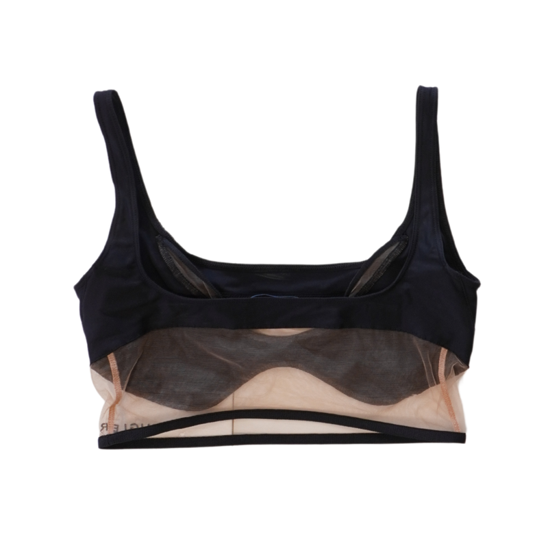 Mugler Cut-Out Bralette Top - Women's 36