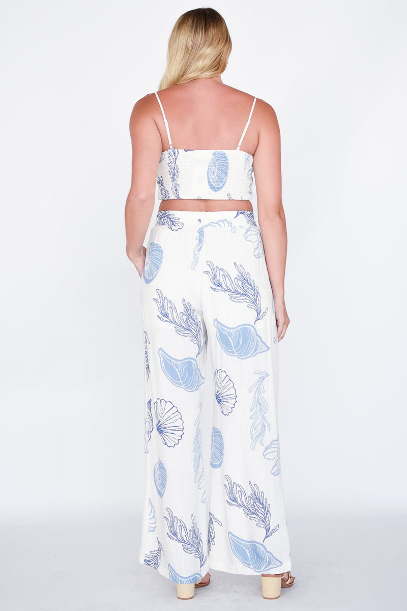 Seashell Shore Cut Out Tank