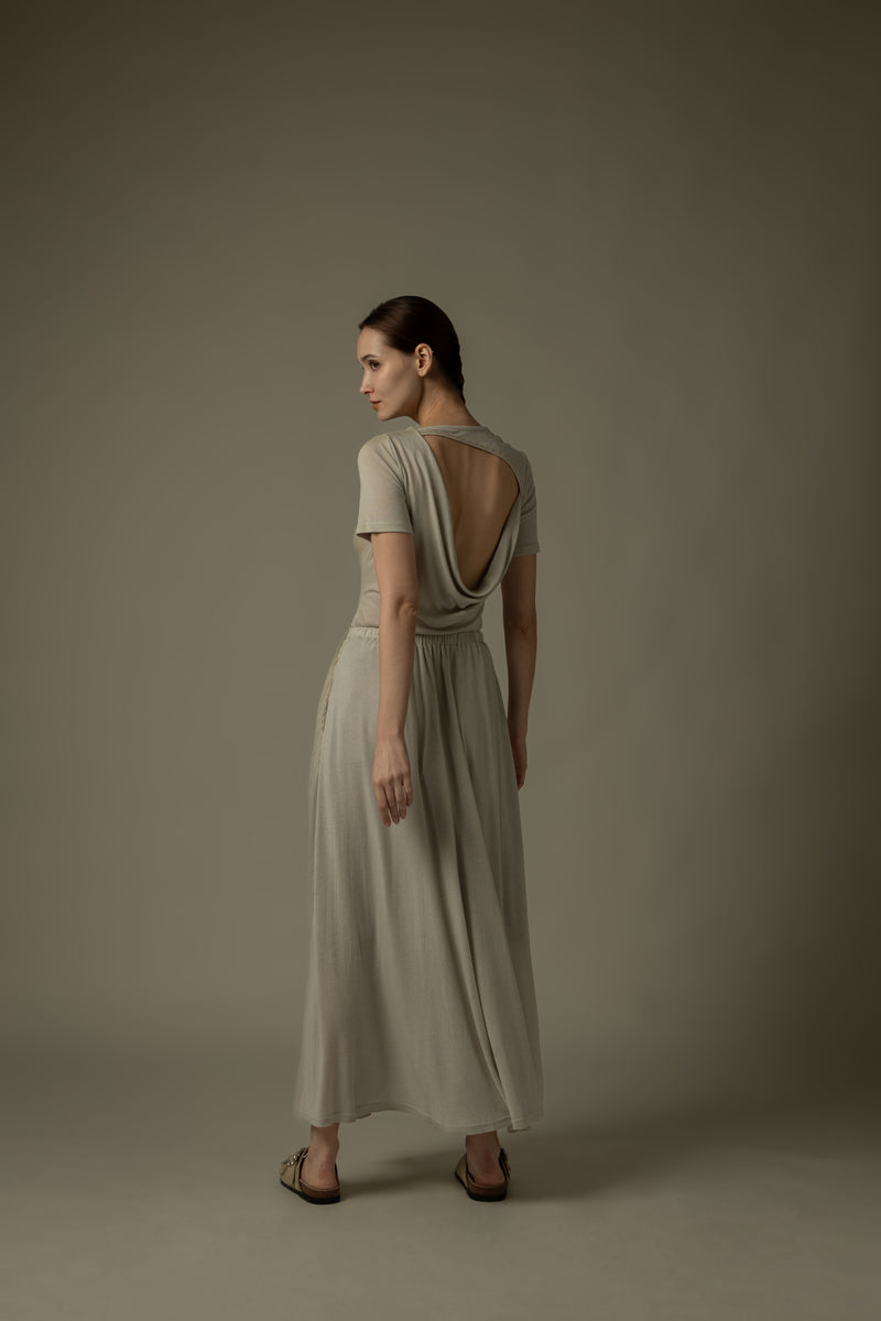 Backless Casual T-Shirt