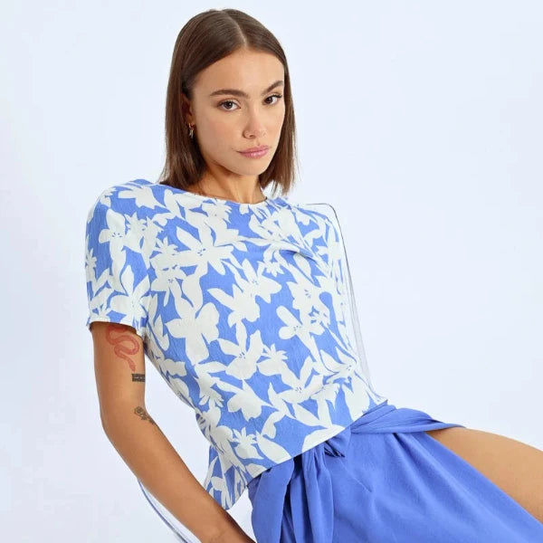 Ami Backless Top