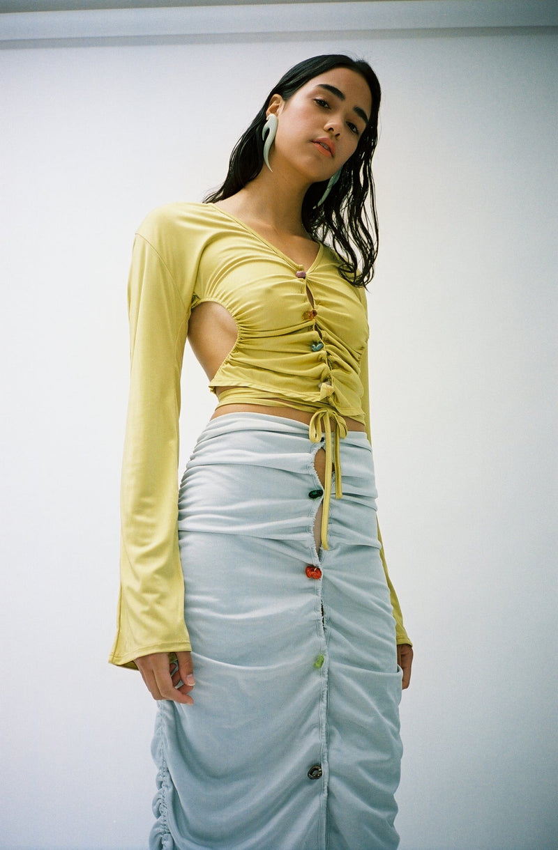 Sunflower Backless Cardi