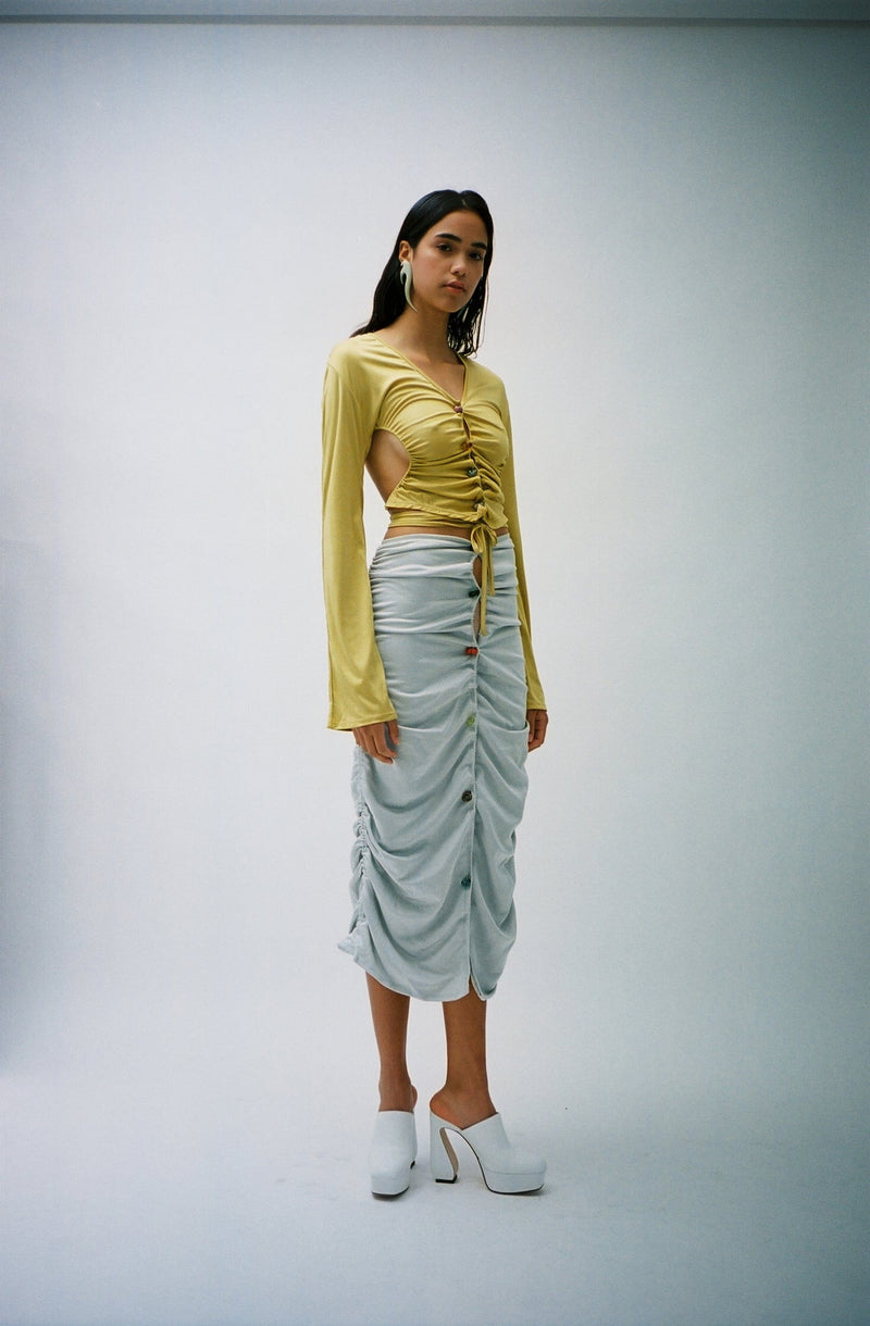Sunflower Backless Cardi