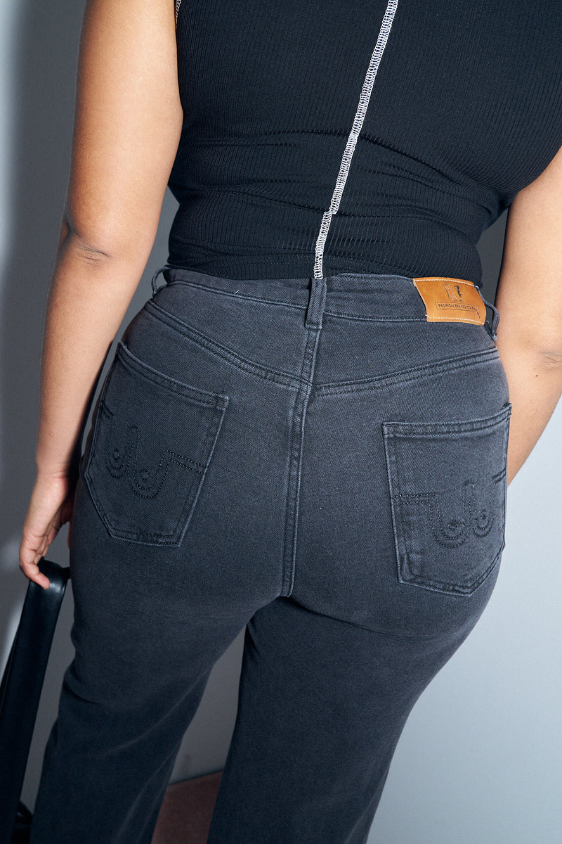 Nap Jeans for big butts Black denim