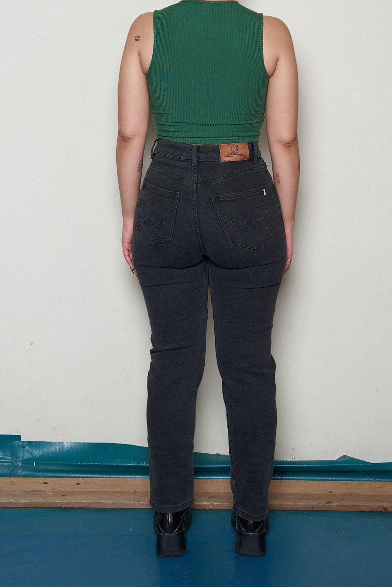 Nap Jeans for big butts Black denim