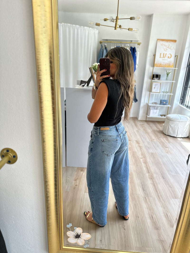The barrel denim