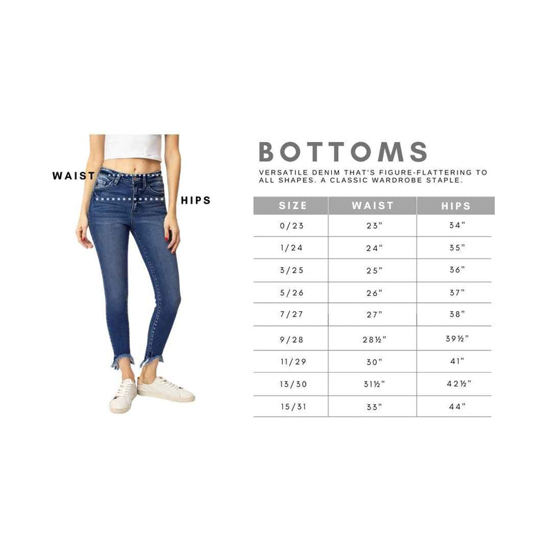 KanCan Mid Rise Flare Dark Denim Jeans