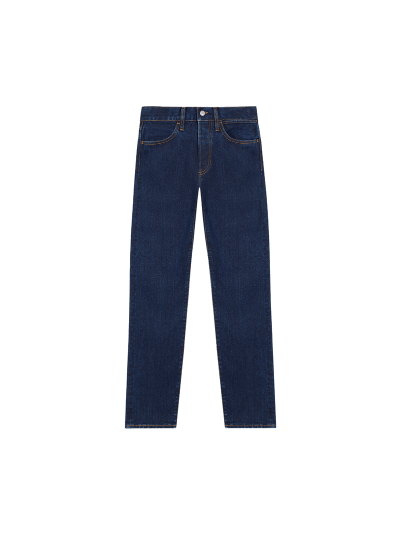 Womens Nettle Denim Straight Leg Jeans—rinse wash