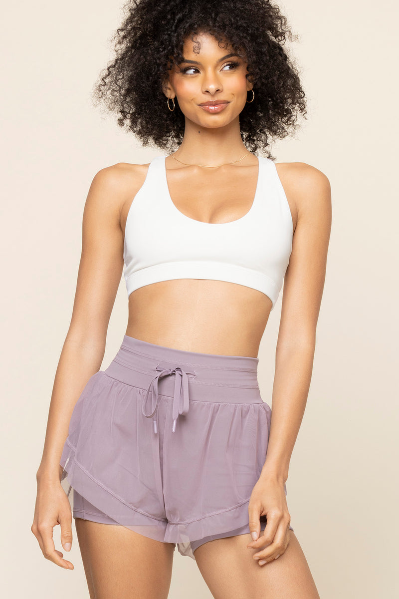 Cadence Short - Dusty Lilac