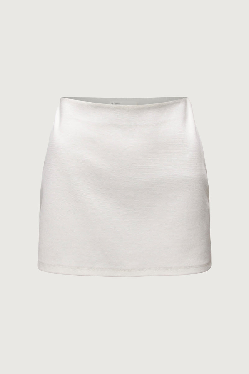 PONTE KNIT MINI SKIRT