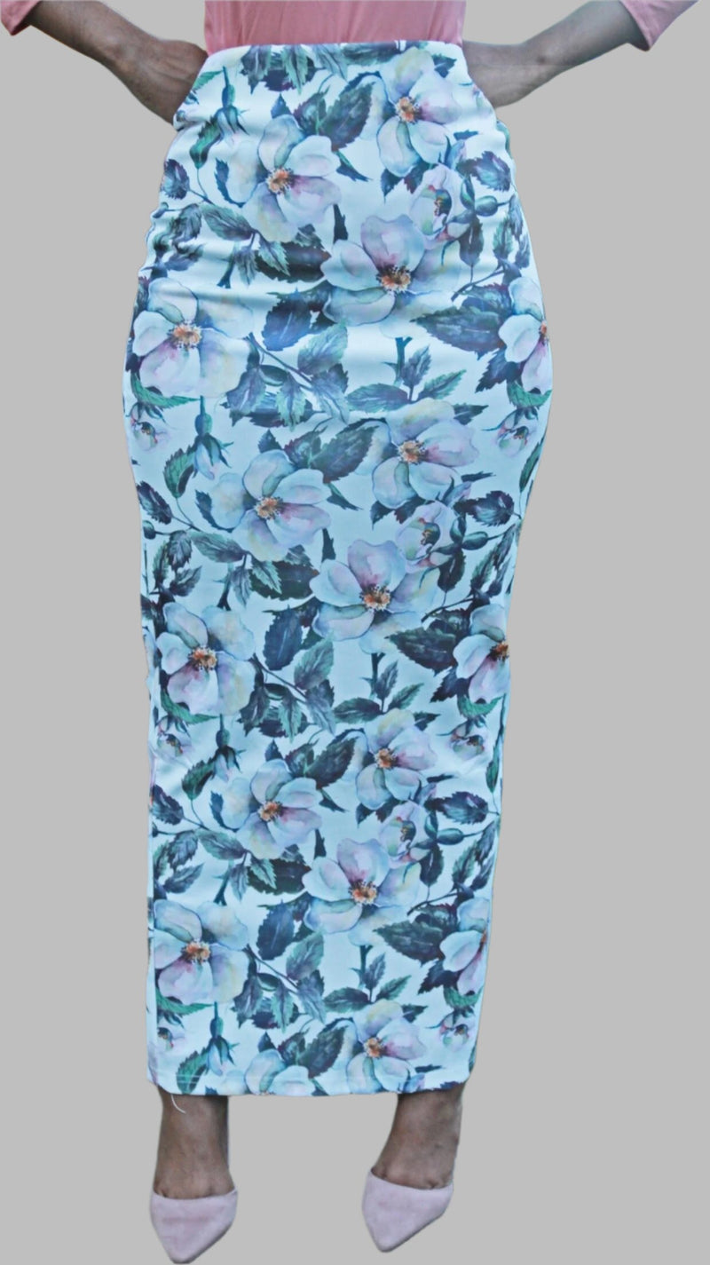 ZIZI Artsy Digital Print Maxi Skirt FINAL SALE