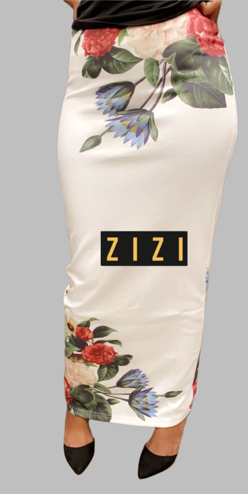 ZIZI Artsy Digital Print Maxi Skirt FINAL SALE