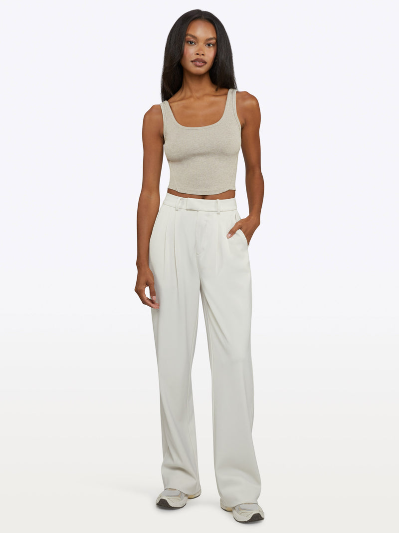 Essential Pant | Bisque Relaxed-fit