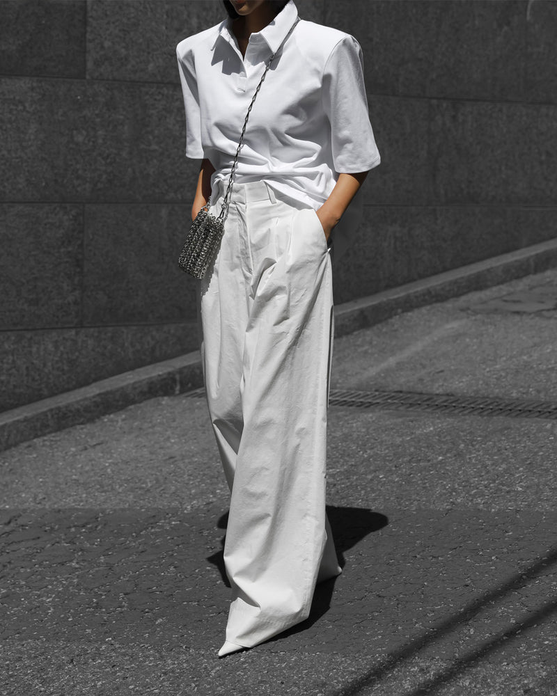 Jayden Wide Pants - White