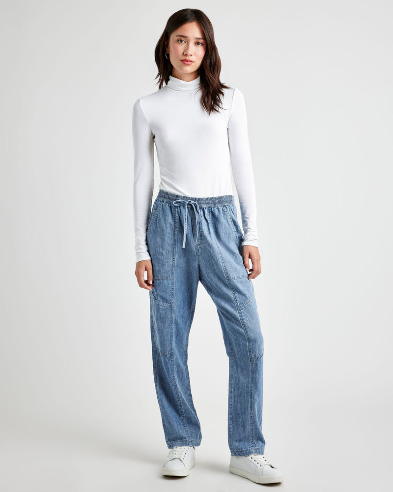 Shay Cotton Indigo Pant