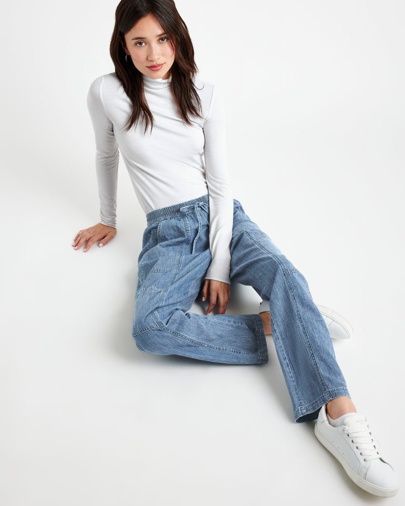Shay Cotton Indigo Pant
