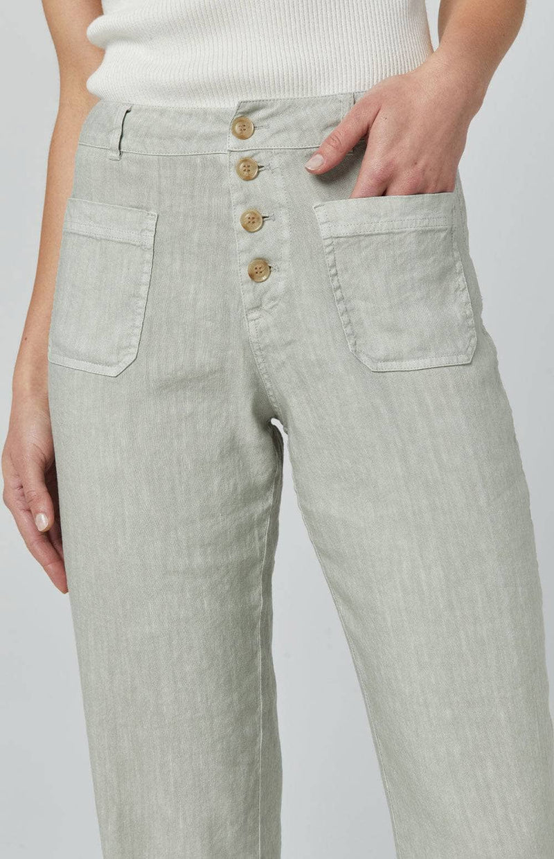 Phoebe Flare Leg Pant  | Celadon