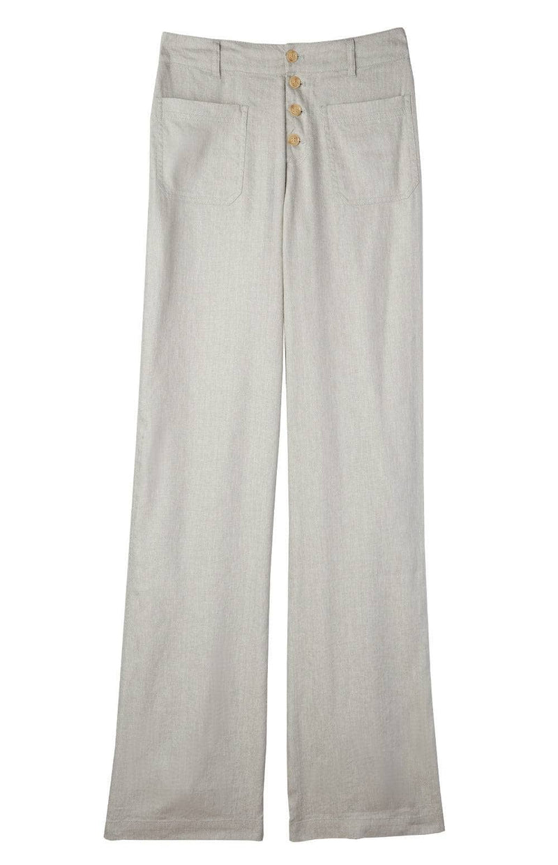 Phoebe Flare Leg Pant  | Celadon